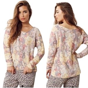 Free People Angora Sweater Soft Fuzzy Knit Women Small Cozy Lightweight
